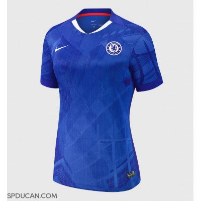 Zenski Nogometni Dres Chelsea Alejandro Garnacho #49 Domaci 2025-26 Kratak Rukav Zenski Nogometni Dres Chelsea Alejandro Garnacho #49 Domaci 2025-26 Kratak Rukav